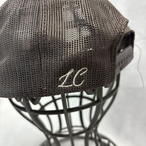 True South Trucker Hat Cap 104C Pro Model Brown Embroidered Distressed‎ - Picture 4 of 16